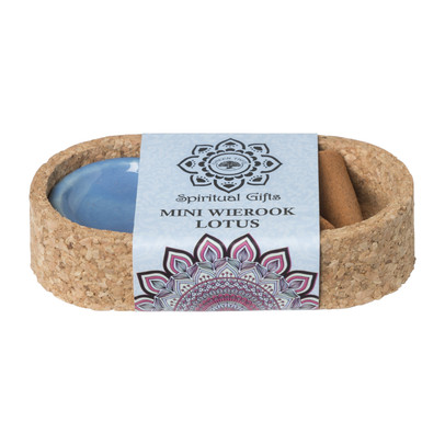 Wierook set – lotus – kegels met schaaltje