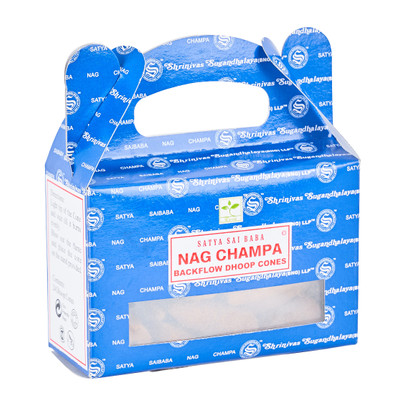 Backflow cones – Nag Champa – 24 stuks