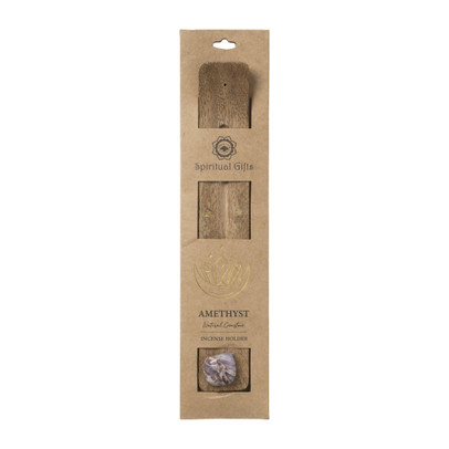 Wierook plank amethyst – bruin/paars – 0.3x30x7 cm