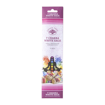 Wierooksticks chakra 7 white – 15 stokjes