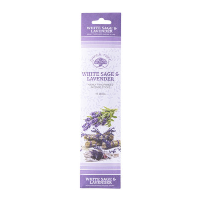 Wierooksticks white sage & lavendel – 15 stokjes