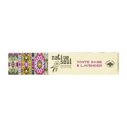 Wierook native soul white sage & lavendel – 15 gram