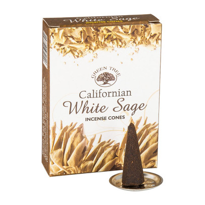 Wierookkegeltjes Californian White Sage – 10 stuks