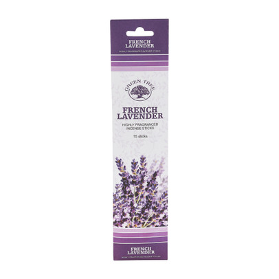 Wierooksticks Green Tree – french lavender – 15 stokjes