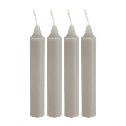Dinerkaars rustiek – grijs – set van 4