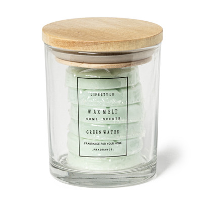 Waxmelts in pot – green water – 6 stuks