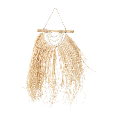 Wandhanger Raffia – 59x30x3 cm