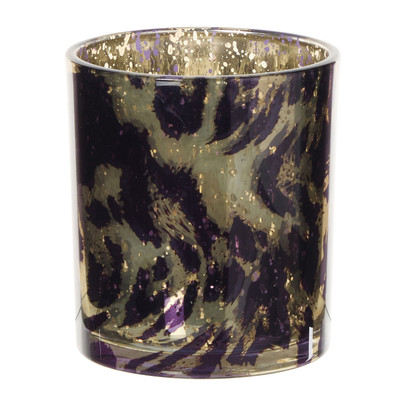 Waxinelichthouder animal groot – multikleur – ø8×9 cm