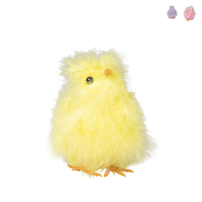 Kuiken veren – diverse varianten -11x8x5 cm