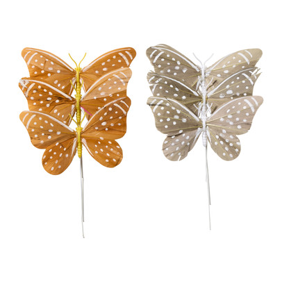 Vlinders op draad – set van 6 – diverse varianten