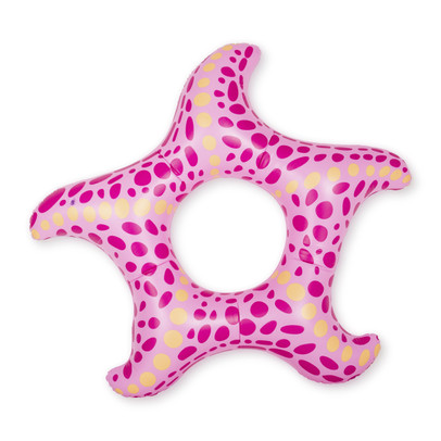 Zwemband zeester – roze – 150 cm