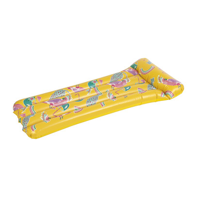 Luchtbed kaketoe – geel – 200×90 cm