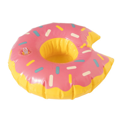Drinkhouder donut – roze – 20 cm