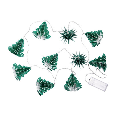 Verlichtingssnoer kerstboom – 10 stuks – 165 cm