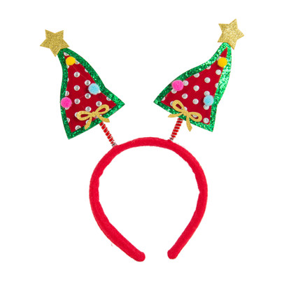 Tiara met kerstbomen