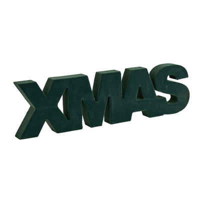 X-Mas letters – groen – 30 cm