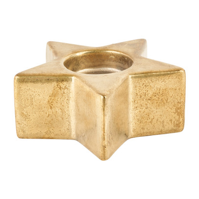 Theelichthouder kerstster – 4 cm