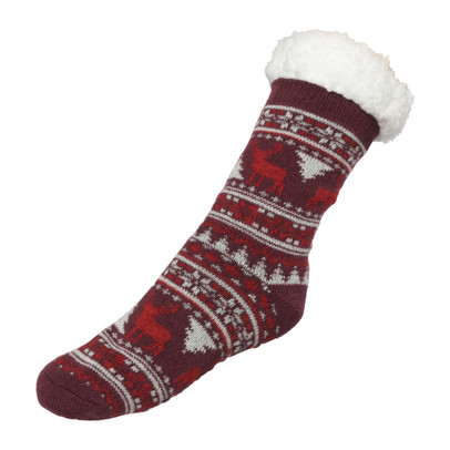 X mas huissok rendier – rood – one size