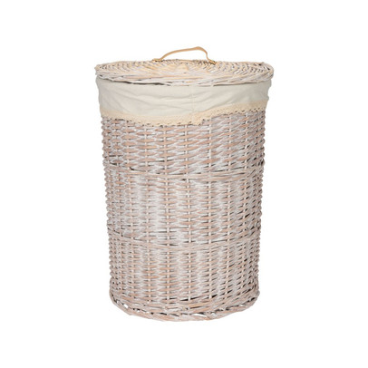 Wasmand riet – 36×47 – whitewash