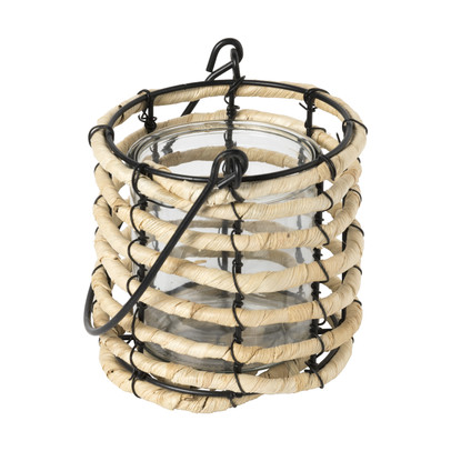 Lantaarn rotan –  Ø14×29 cm
