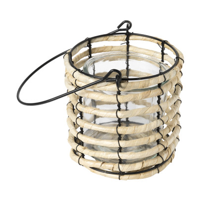 Lantaarn rotan – Ø17×32 cm