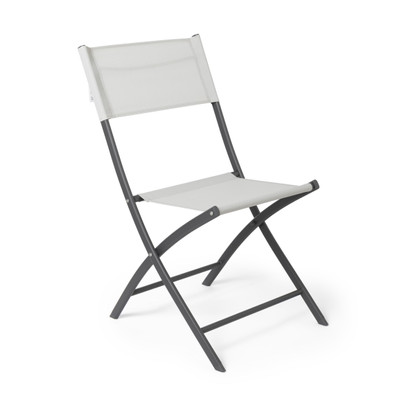 Vouwstoel – wit – 43x52x79 cm