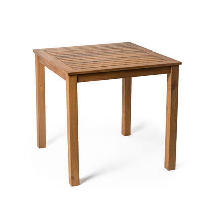 Tuintafel vierkant – acacia – 80x80x77 cm