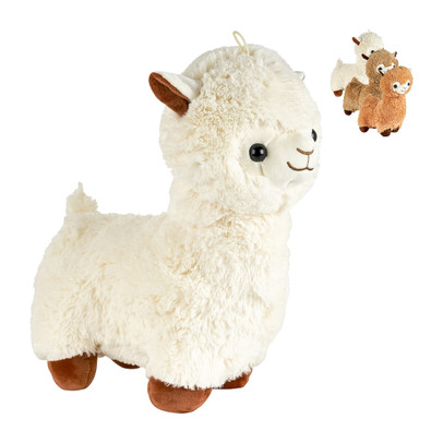 Knuffel lama XL – diverse varianten – 45 cm