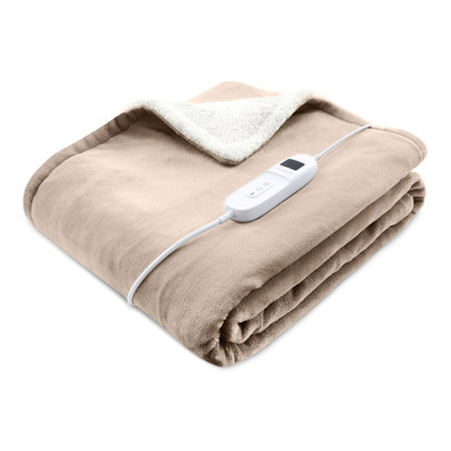 Warmtedeken – beige – 130×180 cm