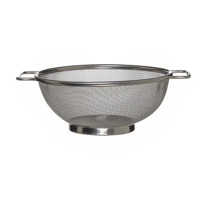 Zeef op voet RVS – 20 cm
