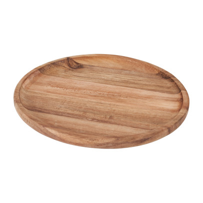 Acaciablad rond – ø22 cm