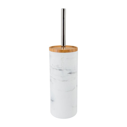 WC-borstel marmer – wit