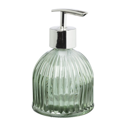 Zeeppompje glas – groen – ø8×11.5 cm