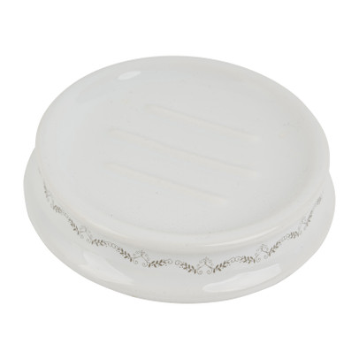 Zeepschaal Le Bain – wit – ø10 cm