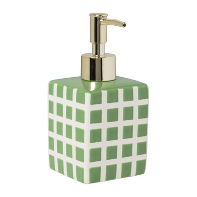 Zeeppompje blokjes – groen/wit – 15.8x7x7 cm