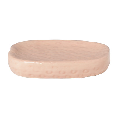 Zeepschaaltje aardbei – roze/groen – 2×11.5×9.8 cm