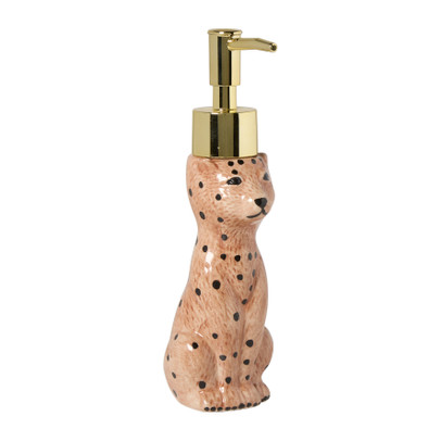 Zeeppompje luipaard – multikleur – 18x7x6 cm