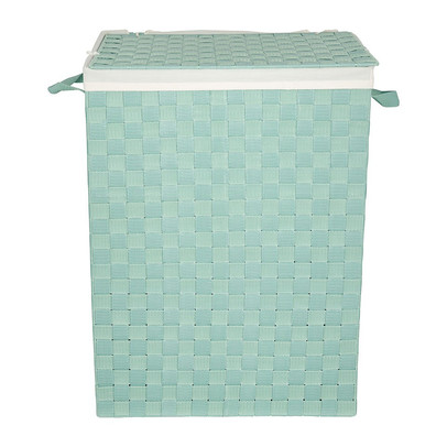 Wasmand XL – 44x33x60 cm – mintgroen