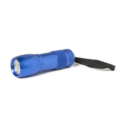 LED zaklamp – blauw – 9.6×3.3×3.3 cm