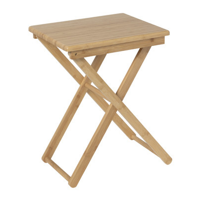 Klaptafel beibu – bamboe – naturel – 42x30x52 cm