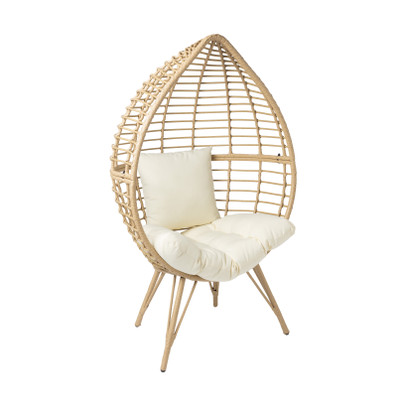 Egg chair naturel – 90x64x155 cm
