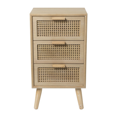 Webbing Java kast met 3 laden – 73x40x31 cm