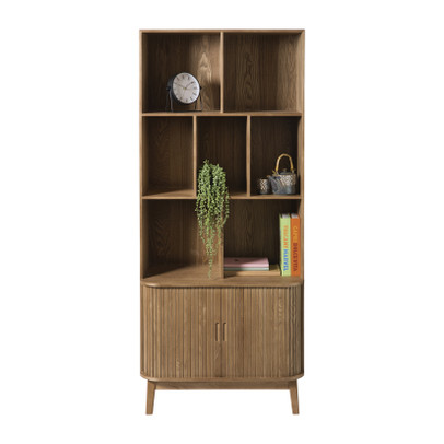 Vakkenkast Uppsala met 2 deurtjes – bruin – 157x80x40 cm