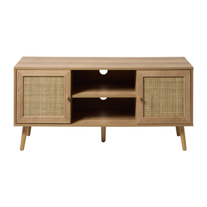 Webbing tv-meubel Batavia – bruin – 56.5x120x39 cm