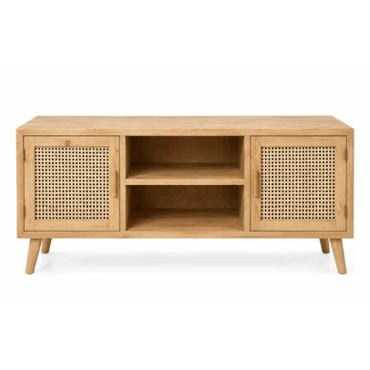 Webbing tv meubel Bandung – naturel – 54.5x120x38 cm