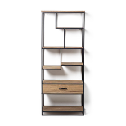 Vakkenkast Charlie met lade – 70x33x170 cm