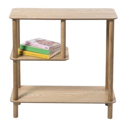Vakkenkast Scandi laag – naturel – 75x75x30 cm