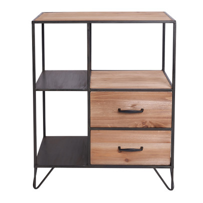 Vakkenkast met 2 laden – 59x32x79 cm