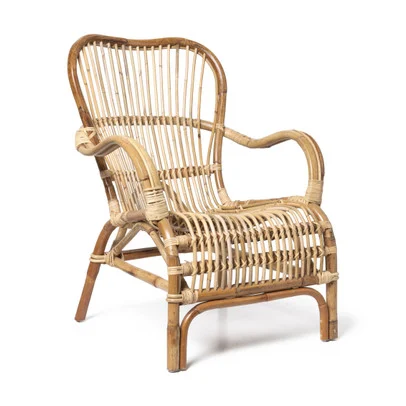 Rotan fauteuil Bandung – naturel – 83x69x84 cm
