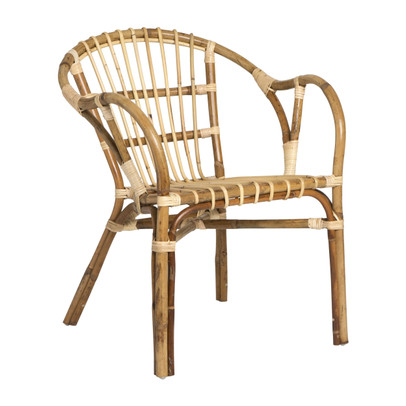 Rotan kuipstoel Rinjani – naturel – 56x61x75 cm
